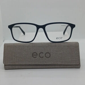 NWT MEN'S ECO EYEGLASS FRAMES BEECH BLACK